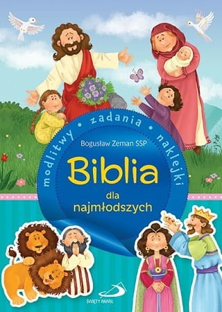 Biblia dla najmłodszych. Modlitwy, zadania, naklejki