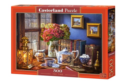 Puzzle 500 elementów. Pora na herbatę
