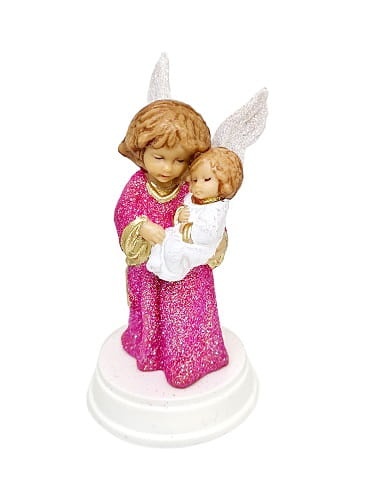 Aniolek z dzieciatkiem rozowy.jpg