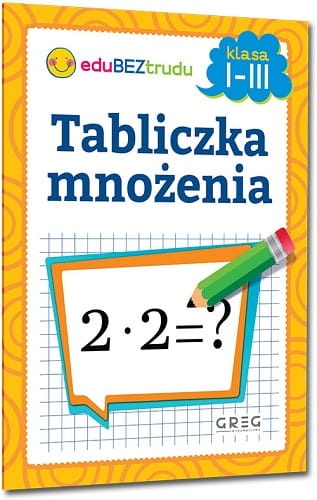Tabliczka mnożenia, klasy 1-3