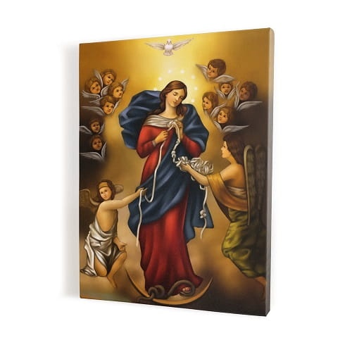 Obraz Matka Boża rozwiązująca węzły