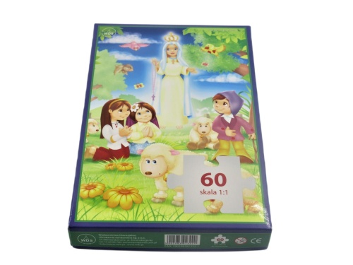 Puzzle 60 elementów. Matka Boża Różańcowa