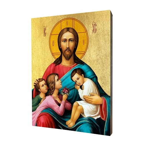 Ikona - Pan Jezus z dziećmi