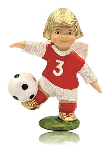 Aniołek piłkarz