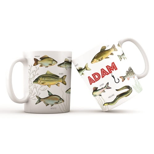 Kubek wędkarza z imieniem 