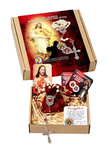 Pakiet prezentowy dla czcicieli Najświętszego Serca Pana Jezusa
