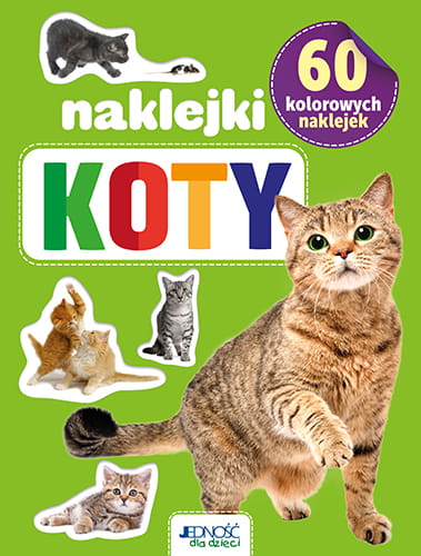 Koty 60 kolorowych naklejek okladka max.jpg