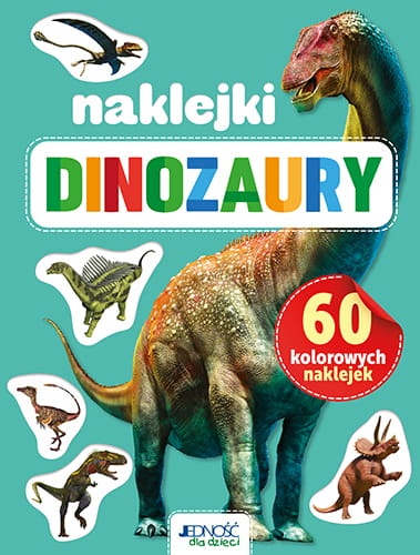 Dinozaury 60 kolorowych naklejek okladki max.jpg