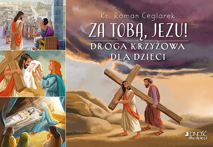 Za Tobą Jezu Droga krzyżowa dla dzieci okładka MAX.jpg