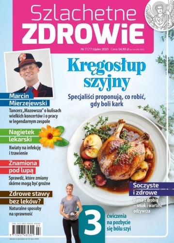 Szlachetne zdrowie 7/2025 KRĘGOSŁUP SZYJNY