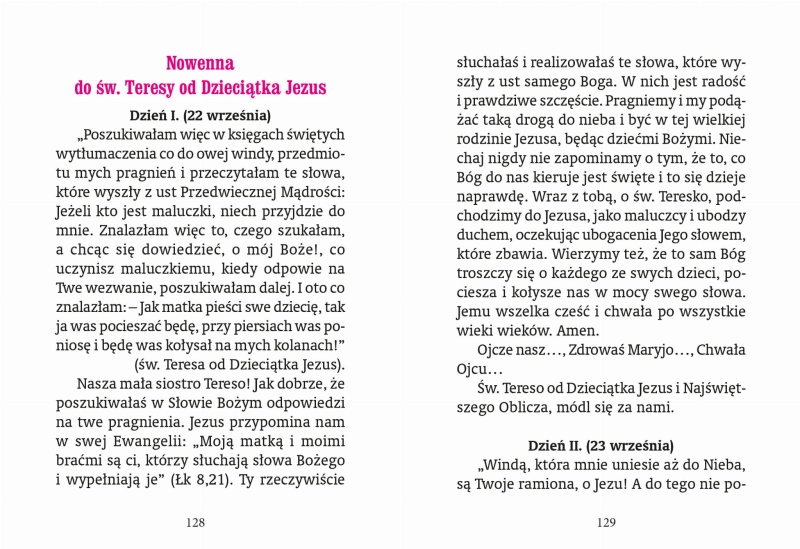 Modlitewnik czcicieli sw Teresy z Lisieux str 128-129.jpg