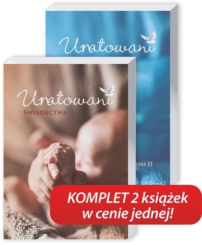 Uratowani - komplet 2 książek