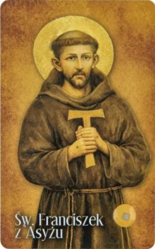 Karta św. Franciszek