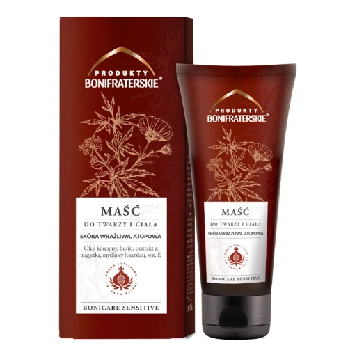 Maść do twarzy i ciała, skóra wrażliwa, atopowa 100 ml