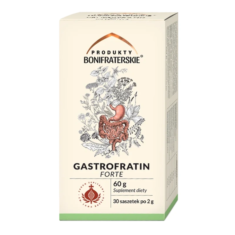 GASTROFRATIN FORTE 30 saszetek po 2 g - suplement diety