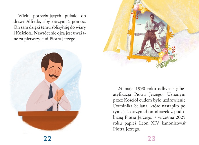 Wielcy przyjaciele Jezusa_Historia św_Piotra Ferzego Frassatiego str 22-23.jpg