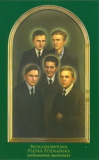 Obrazek –Błogosławiona Piątka Poznańska