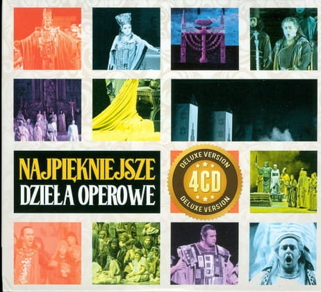 Najpiękniejsze dzieła operowe 4CD