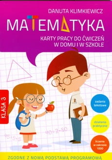 Matematyka. Karty pracy do ćwiczeń w domu i w szkole. Klasa 3
