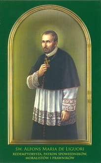 Obrazek –  św. Alfons Maria de Liguori