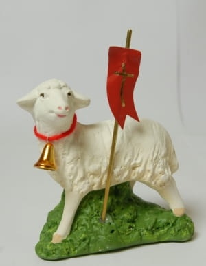 Duży Baranek stojący